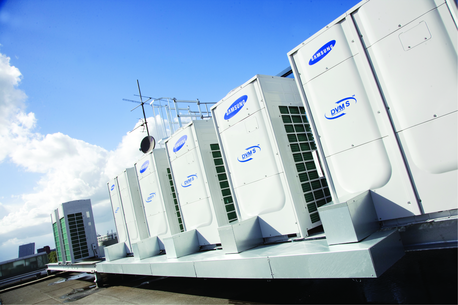 Samsung DVM S vrf vrv warmtepomp en airco systeem