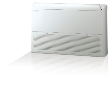 Verwarmen en koelen met een Samsung vloer plafond model warmtepomp airconditioning