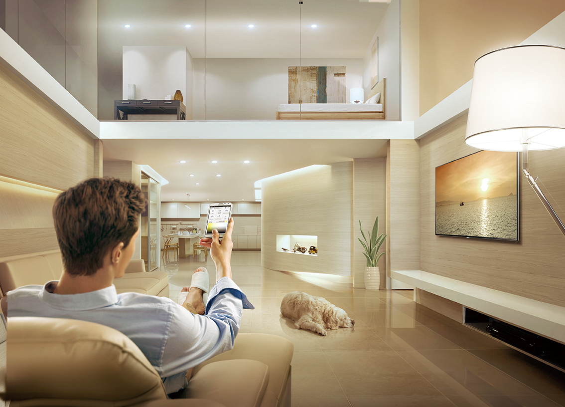 Optimaal bedieningsgemak Smart Home met een Samsung bediening