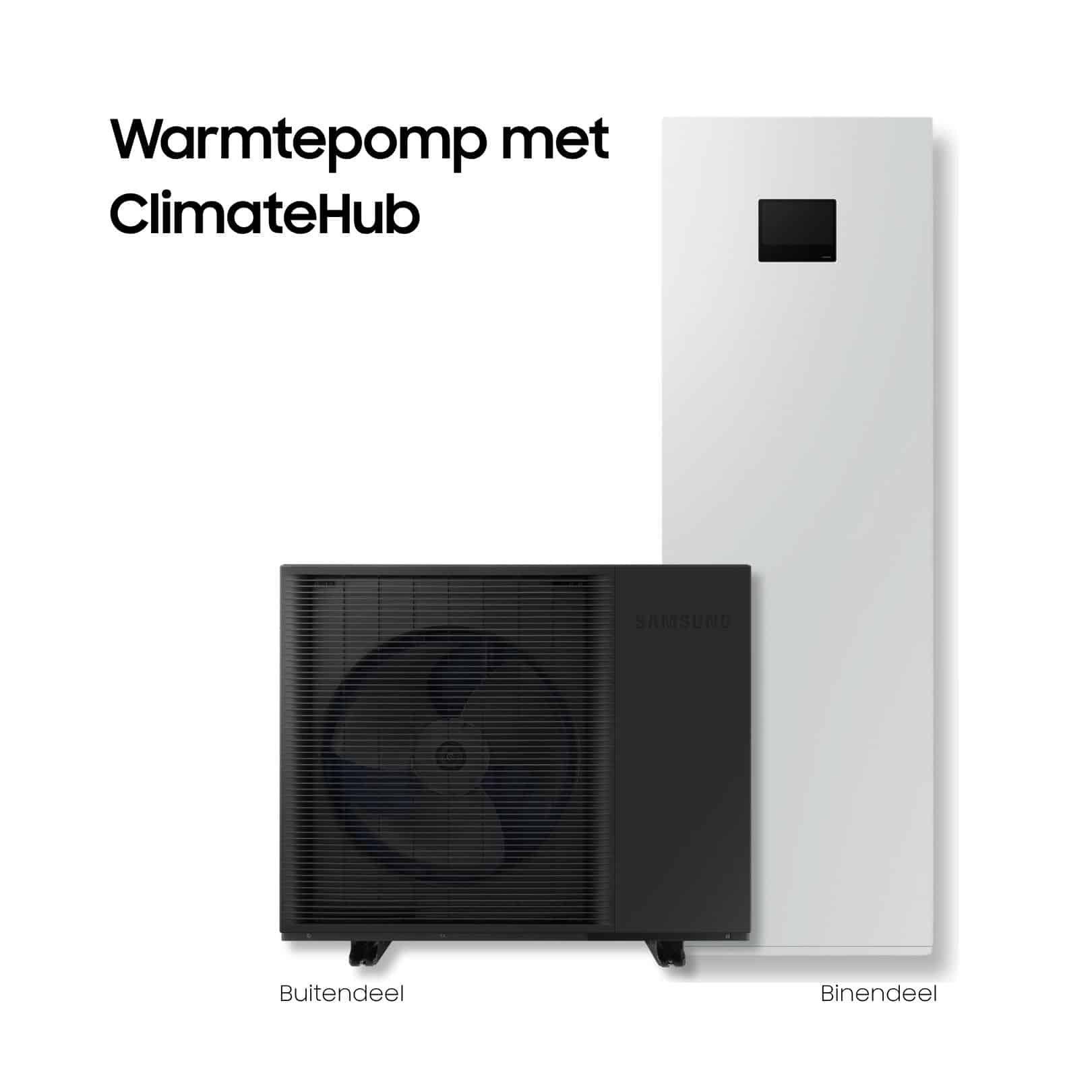 R290 warmtepomp met Climatehub